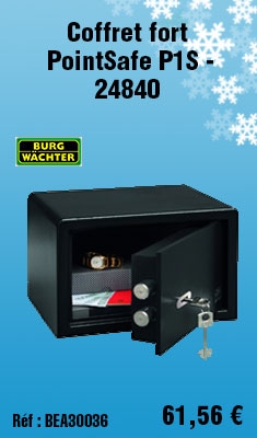 Coffret fort BURGWÄCHTER PointSafe P1S - 24840