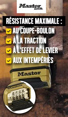 Cadenas Excell® en zinc MASTERLOCK