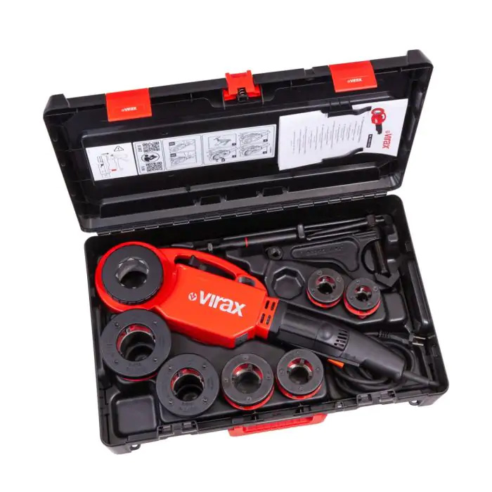 Filière Ronde M16 X 1,5 + Porte-filière 38mm Réglable - Outil Taraudage Métal