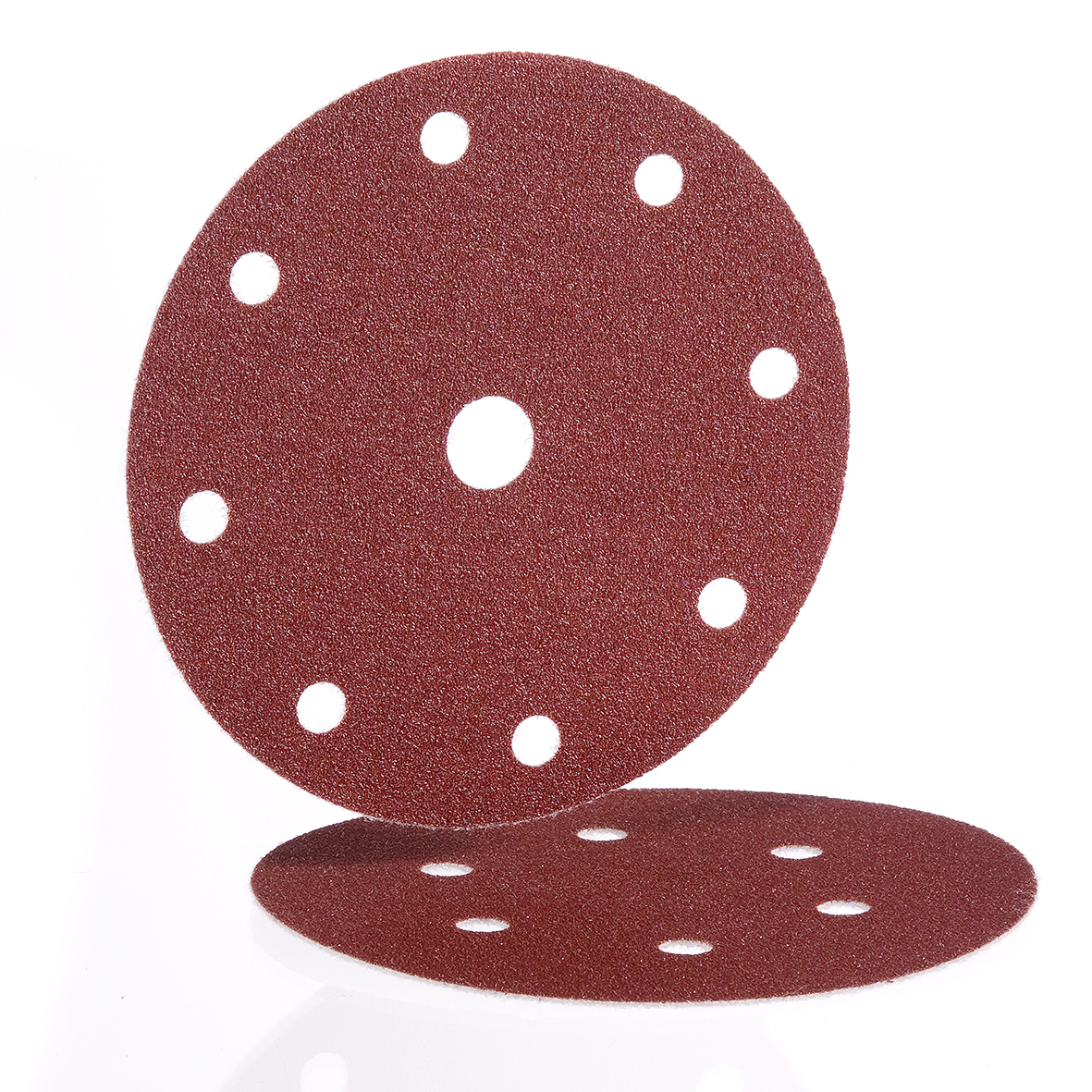 MioTools Fox Feuilles Abrasives Auto-agrippantes, 82 Mm, 6 Trous G40 Corindon Normal 3925242