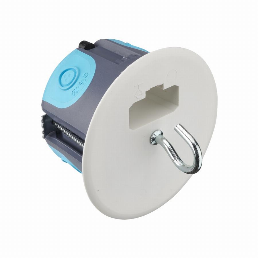 Boîtier Applique Étanche IP54 DEBFLEX - D54mm P40mm Pour Installation Électrique Extérieur/Humide