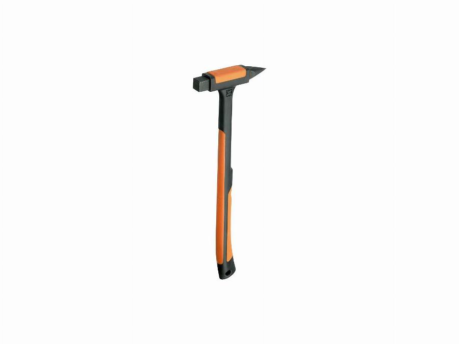 Marteau De Maçon 1500g Presch Massette Avec Manche En Fibre De Verre 1500 G - Marteau Avec Tête En Acier 1,5kg - Grand Maillet Professionnel - Hammer Tool Outil Maçonnerie Lourd