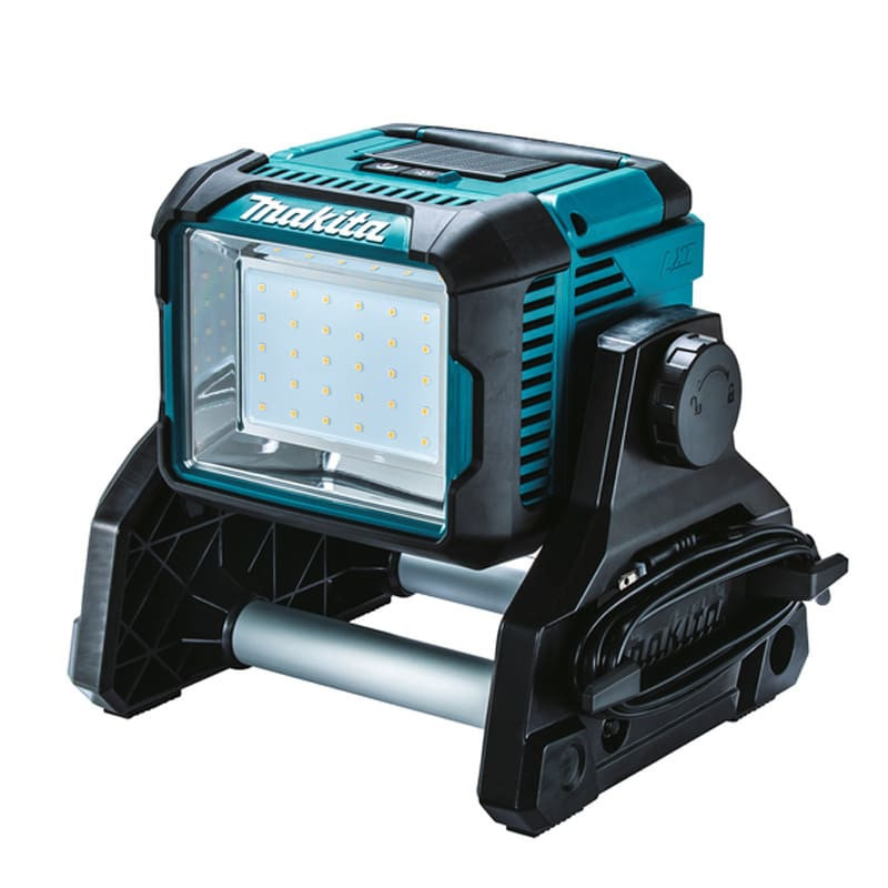 Hipoke Lampe De Travail LED Sans Fil 18 V Portable Pour Extérieur Large Et Longue Portée Avec Port USB, Lampe De Poche 18W Compatible Avec MaKita 14,4V-20V BL1860 BL1850 Batterie Li-ion