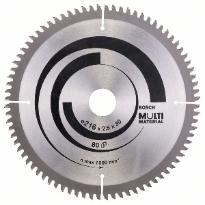 Hardwin Lame Scie Circulaire 216×30mm 80 Dents - Coupe Précise Bois, MDF, OSB - Compatible Dewalt, Makita, Bosch