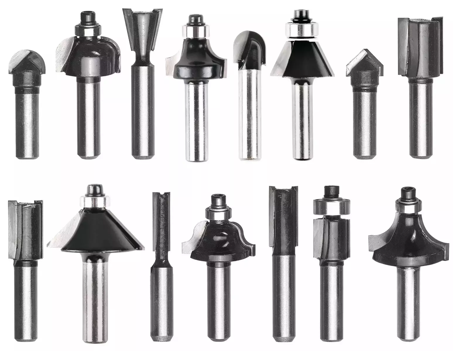 Set de coupe 15 pcs pour défonceuses - En coffret - EINHELL - 49757291 Set de coupe 15 pcs pour défonceuses - En coffret - EINHELL - 49757291