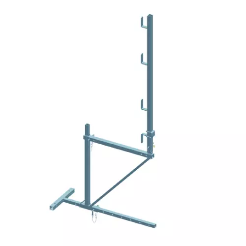 Echafaudage de toit acier de base 1 niveau débord 30cm et garde-corps - DIMOS - 15000 Echafaudage de toit acier de base 1 niveau débord 30cm et garde-corps - DIMOS - 15000
