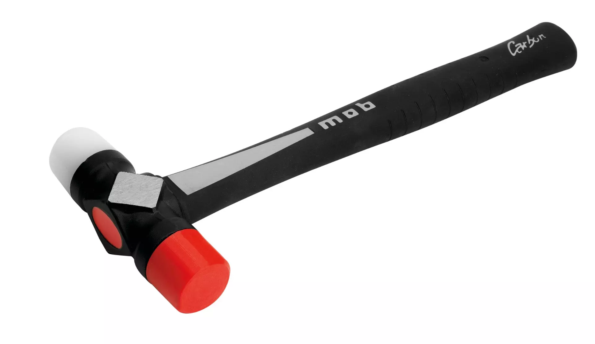 Marteau duo embout tpe rouge manche carbon - MOB - 0390329701 Marteau duo embout tpe rouge manche carbon - MOB - 0390329701
