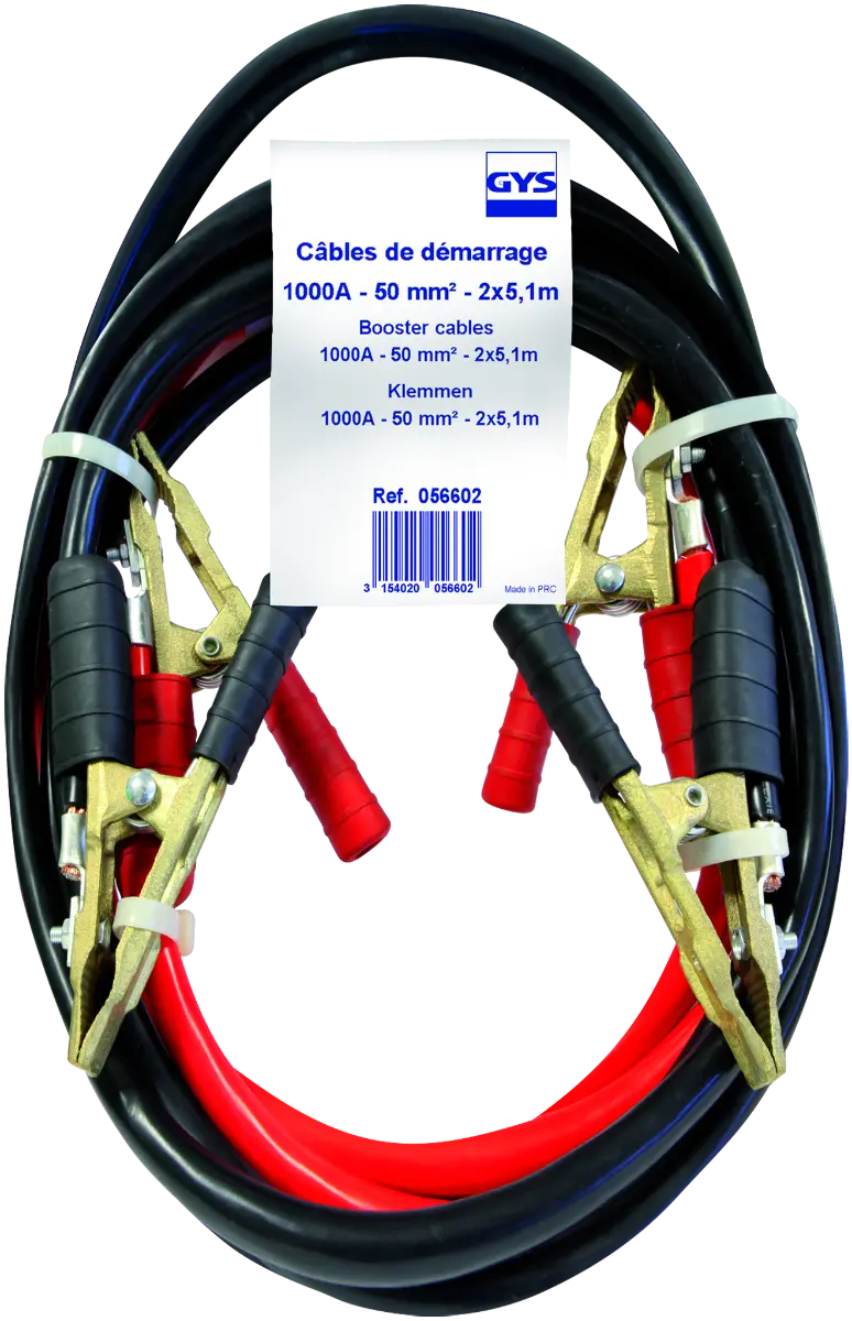 Lot De 2 Pinces De Démarrage Laiton 250A - Pour Batterie Voiture - Neuves