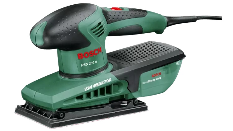 Ponceuse vibrante BOSCH PSS 200 A - 200 W 92X182 mm - 0603340000
