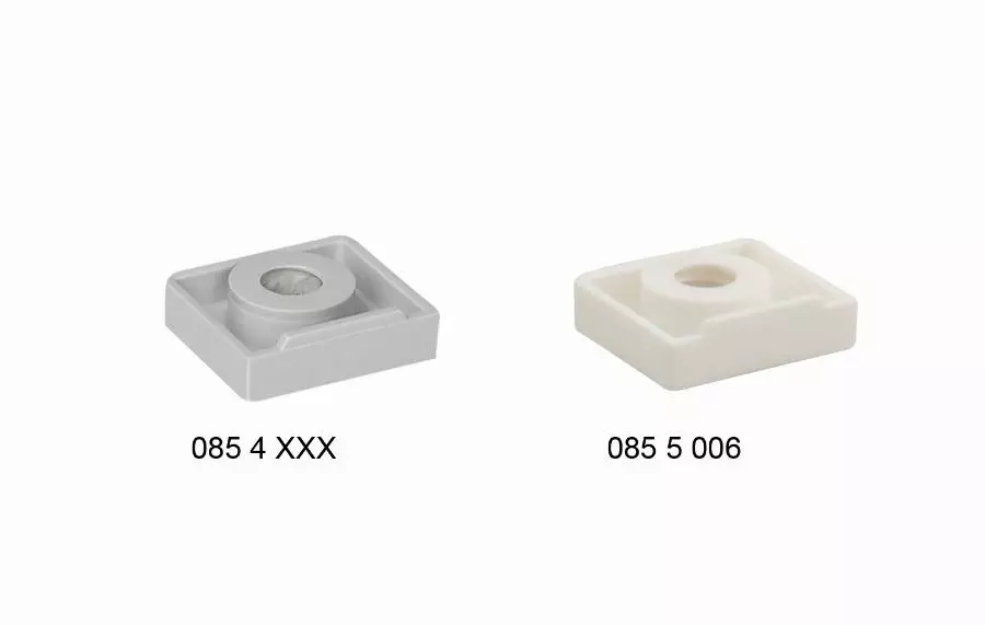 Ecrou de montage WALRAVEN starQuick® - M7F Gris Ral 7035 - 0854307