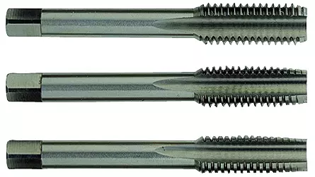 Jeu de 3 tarauds main HSS DIN352 Ø4x70 mm TIVOLY - 1050051040070
