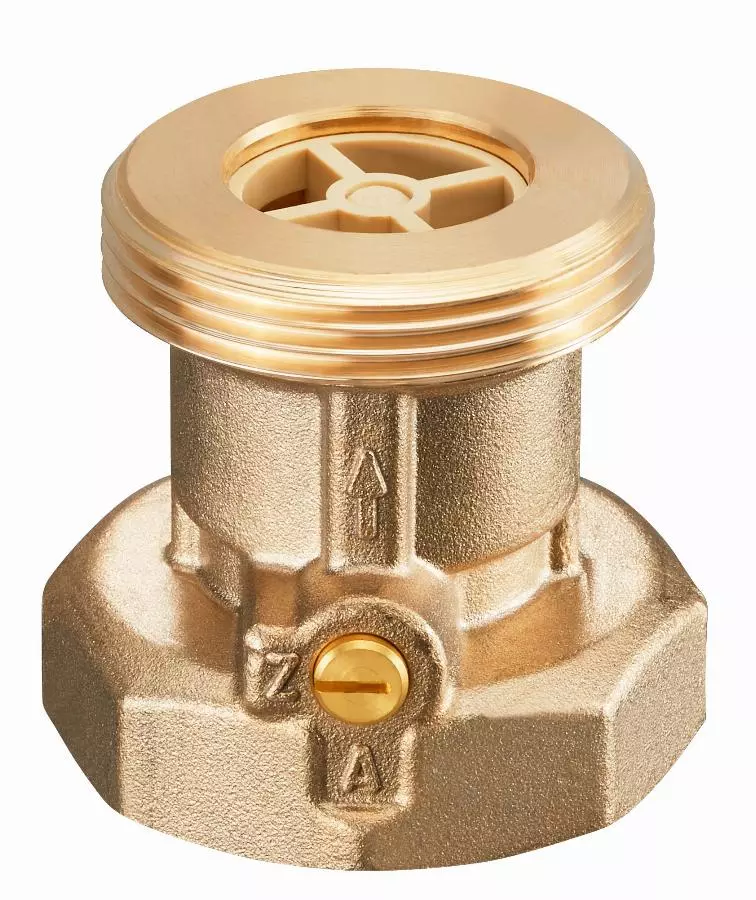 Clapet anti-thermo siphon type OVENTROP SVE DN 25, G 1¼ M, PN 10 - laiton - 1070008