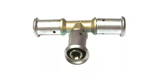 T-Réduit multicouche laiton à sertir 26x20x26 HENCO - 10P-262026 T-Réduit multicouche laiton à sertir 26x20x26 HENCO - 10P-262026