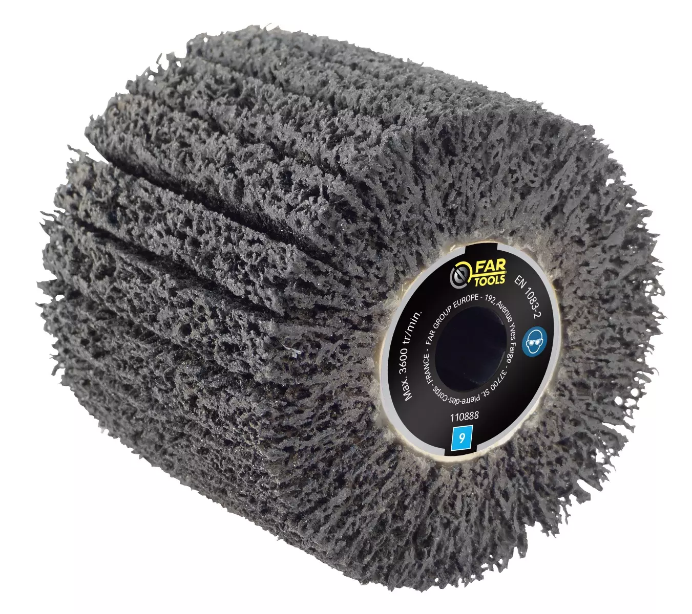 Brosse carbure de silicium FAR TOOLS Ø 120 mm L 100 mm - 110888 Brosse carbure de silicium FAR TOOLS Ø 120 mm L 100 mm - 110888