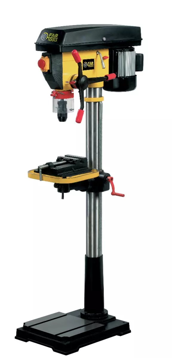 Perceuse Colonne DPC 25C - 550 W - Hauteur 1560 mm - Col de cygne 162.5 mm - Mandrin autoserrant 16 mm - FAR TOOLS - 111209 Perceuse Colonne DPC 25C - 550 W - Hauteur 1560 mm - Col de cygne 162.5 mm - Mandrin autoserrant 16 mm - FAR TOOLS - 111209