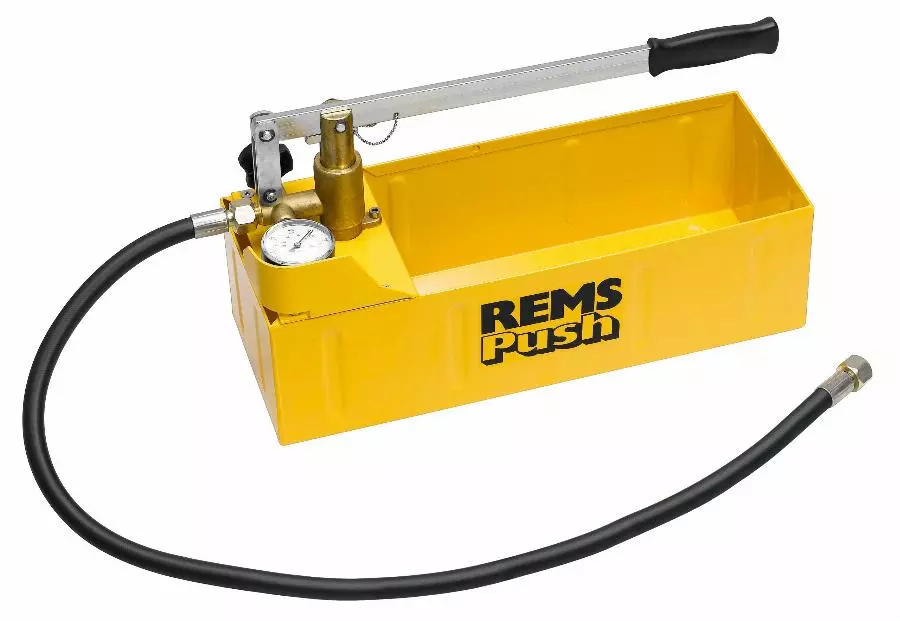 Pompe d'épreuve manuelle REMS Push - 60 bar 12 litres - 115000 R