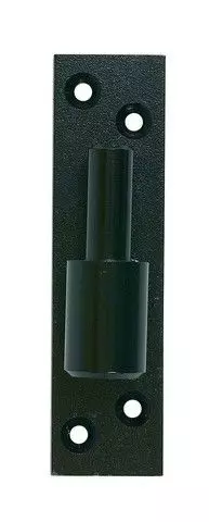 Gond sur platine déporté cataphorèse noir ING FIXATIONS - Ø 14 mm - Fer 50x6 - A000895 Gond sur platine déporté cataphorèse noir ING FIXATIONS - Ø 14 mm - Fer 50x6 - A000895