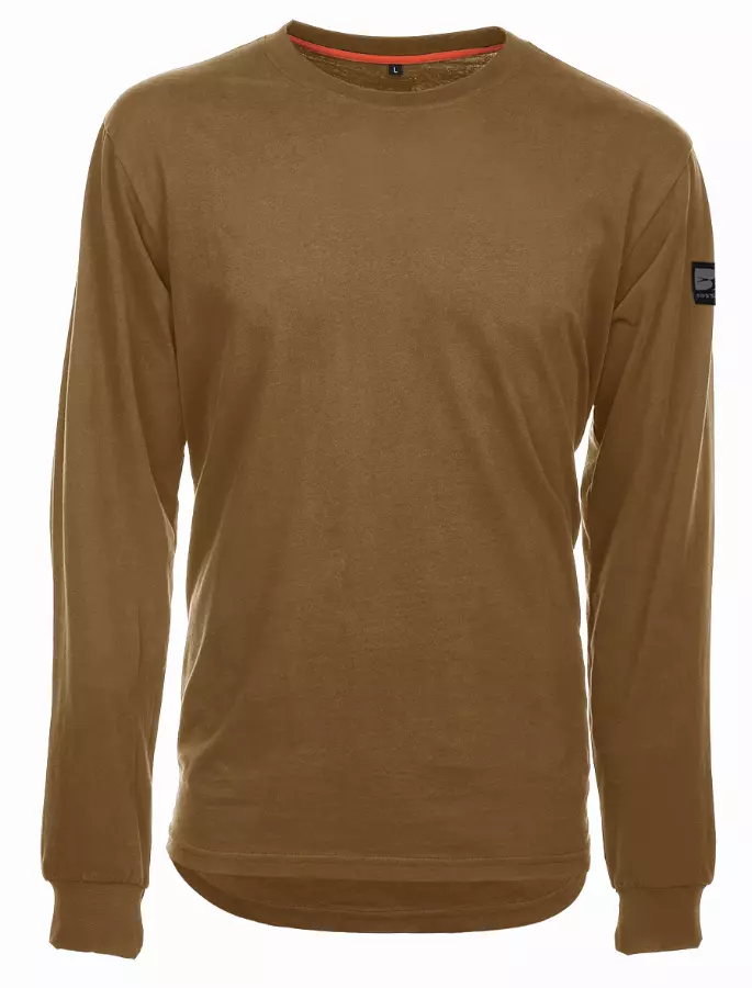 Tee-shirt manches longues - BOSSEUR - Tucker 2 Camel T.L     11937-004