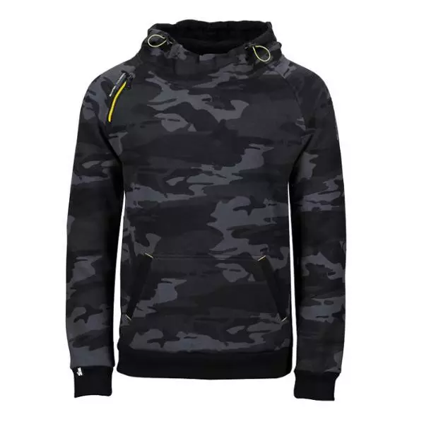 Sweat à capuche - NORTH WAYS - Alca 1229 Camo / Gris T.L