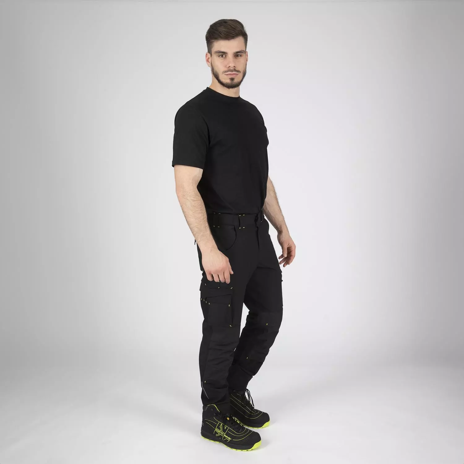 Pantalon de travail extensible Ondra T.42 - NINE WORTHS - 1240-42-NOIR