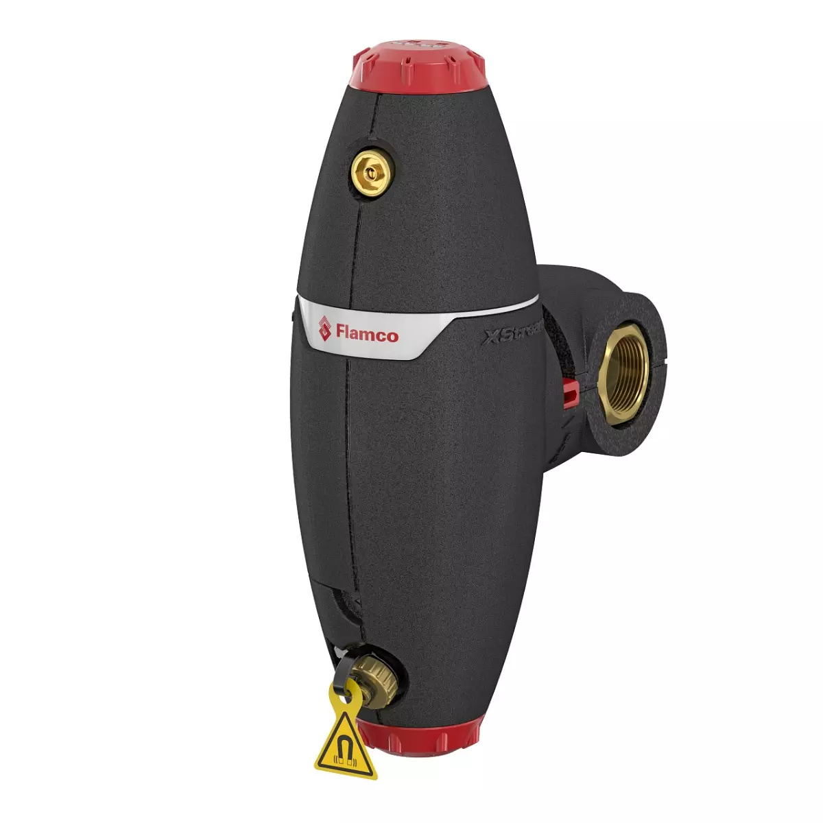 Séparateur d'air et de saletés avec aimant XStream Vent-Clean 1 F - FLAMCO - 11062 Séparateur d'air et de saletés avec aimant XStream Vent-Clean 1 F - FLAMCO - 11062