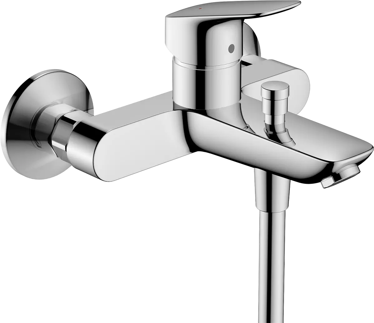 Mitigeur bain/douche HANSGROHE Logis C2 avec cartouche à 2 vitesses chromé - 71401000 Mitigeur bain/douche HANSGROHE Logis C2 avec cartouche à 2 vitesses chromé - 71401000