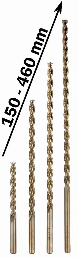Mèche bois à spirale Lewis D. 24 x 600 mm - Douille pour poignée en Mèche bois à spirale Lewis D. 24 x 600 mm - Douille pour poignée en