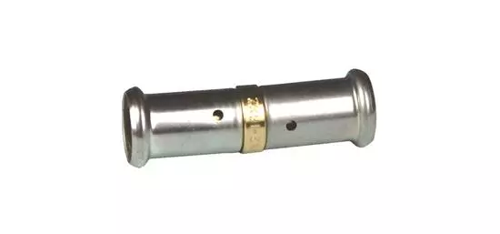 Manchon HENCO égal laiton multicouche à sertir TH ou BE - Ø26x26 - 15P-2626 Manchon HENCO égal laiton multicouche à sertir TH ou BE - Ø26x26 - 15P-2626