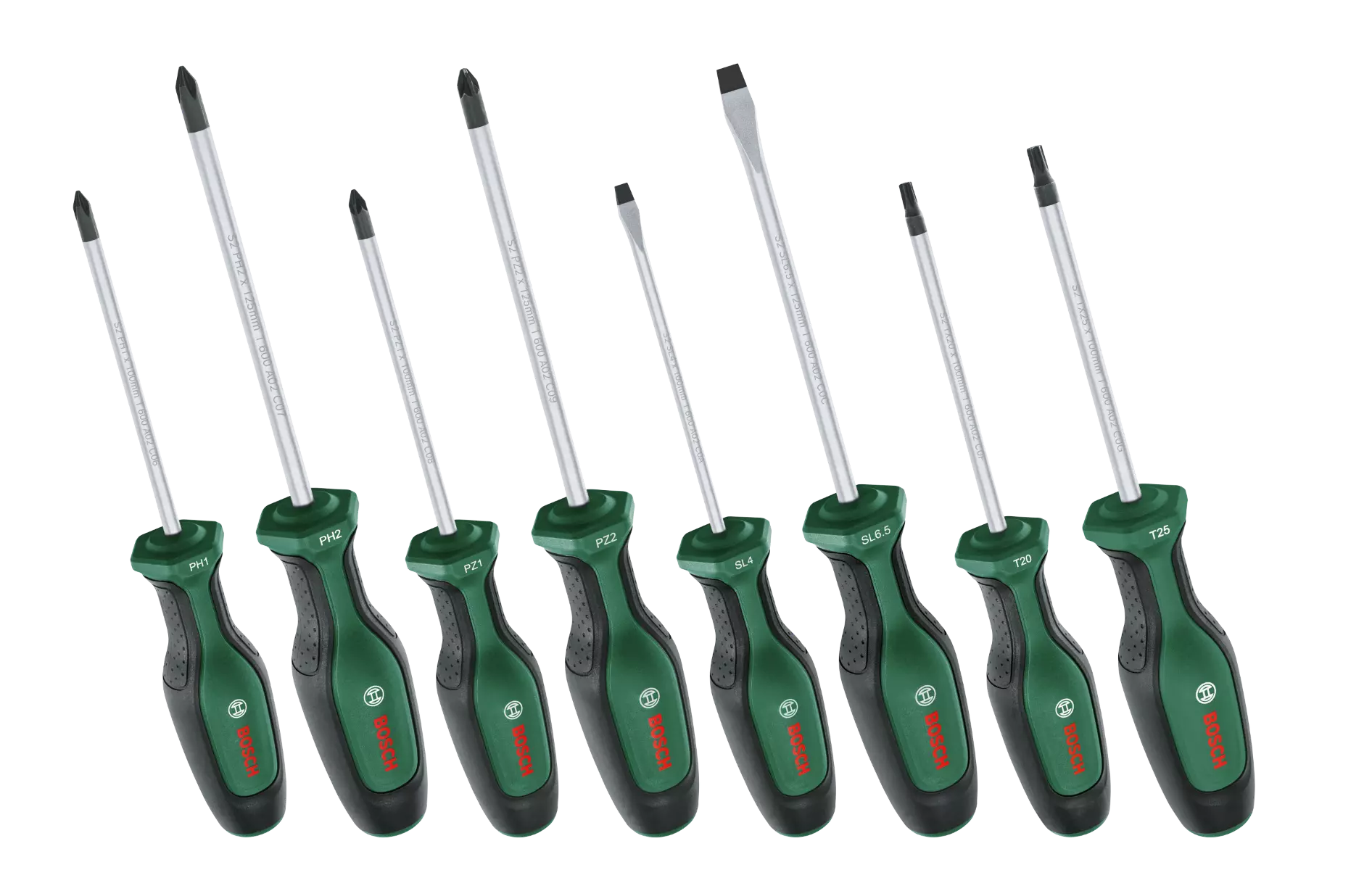 Set de tournevis haute performance - 8 pièces - BOSCH - 1600A02BX8 Set de tournevis haute performance - 8 pièces - BOSCH - 1600A02BX8