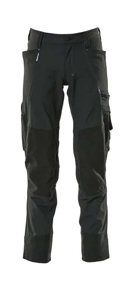 Pantalon avec poches genouillères MASCOT Ultimate stretch - 17179-311-Noir-82-39