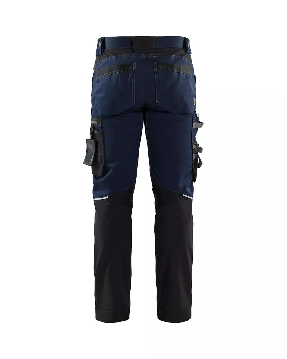 Pantalon De Travail Blaklader 14071800 - Noir, Taille D92, 65% Polyester 35% Coton - Poches Multiples, Résistant