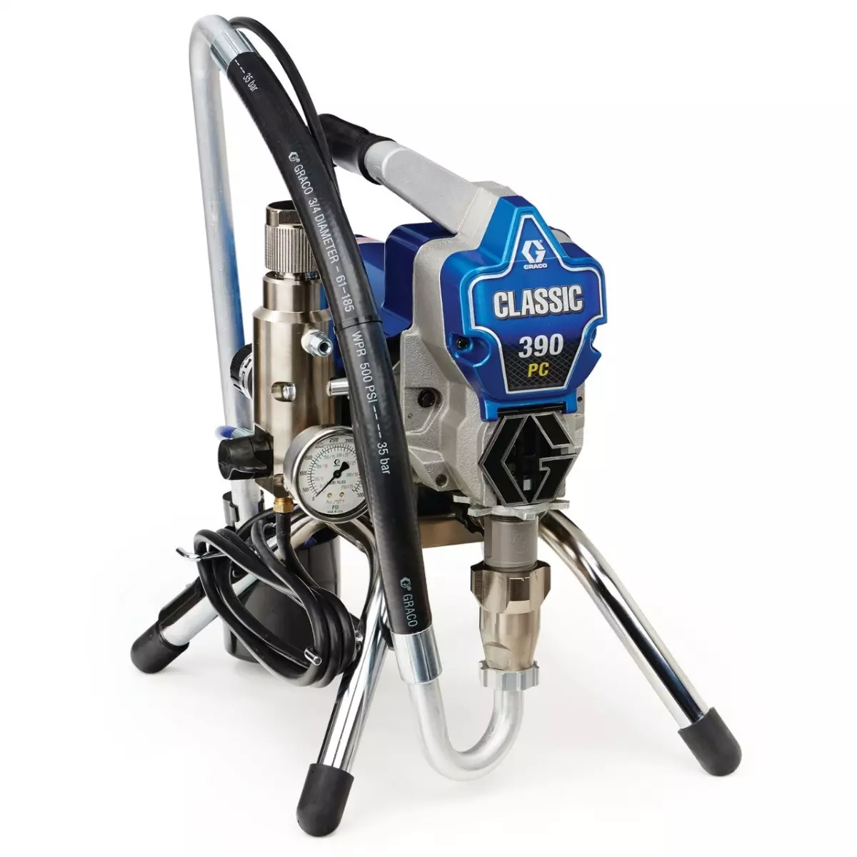 Pulvérisateur électrique airless 390 PC Classic - 230 V - GRACO - avec Support - CE - 17C348 Pulvérisateur électrique airless 390 PC Classic - 230 V - GRACO - avec Support - CE - 17C348