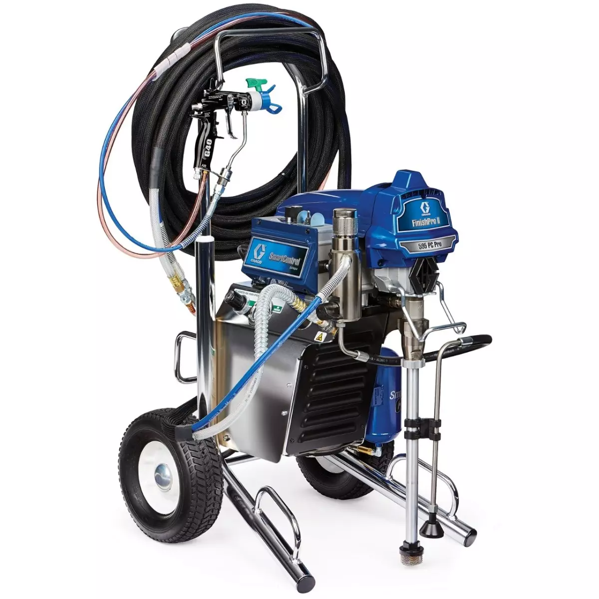 Pulvérisateur FinishPro II 595 PC Pro électrique - air/sans air - GRACO - 230 V - 17E912 Pulvérisateur FinishPro II 595 PC Pro électrique - air/sans air - GRACO - 230 V - 17E912
