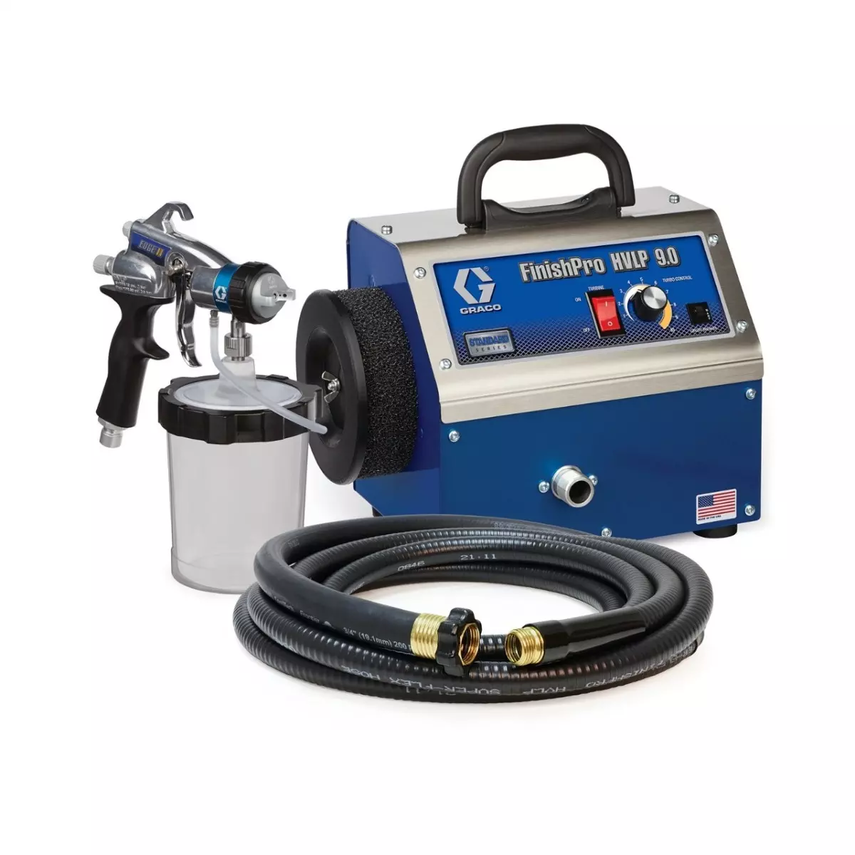 Pulvérisateur FinishPro HVLP 9.0 standard ProContractor - GRACO - 230V - 17P529 Pulvérisateur FinishPro HVLP 9.0 standard ProContractor - GRACO - 230V - 17P529