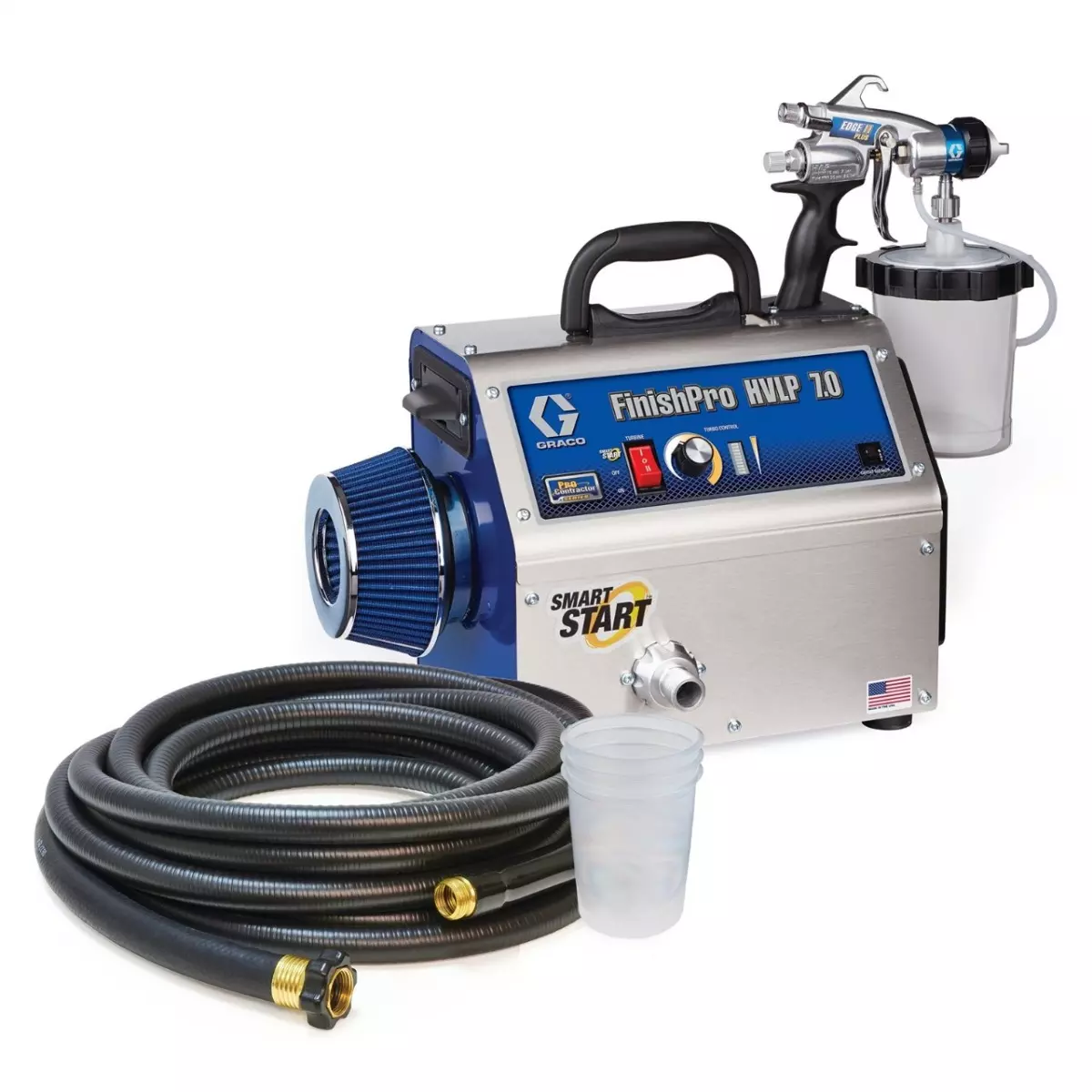 Pulvérisateur FinishPro HVLP 7.0 ProContractor - GRACO - 230V - 17P530 Pulvérisateur FinishPro HVLP 7.0 ProContractor - GRACO - 230V - 17P530