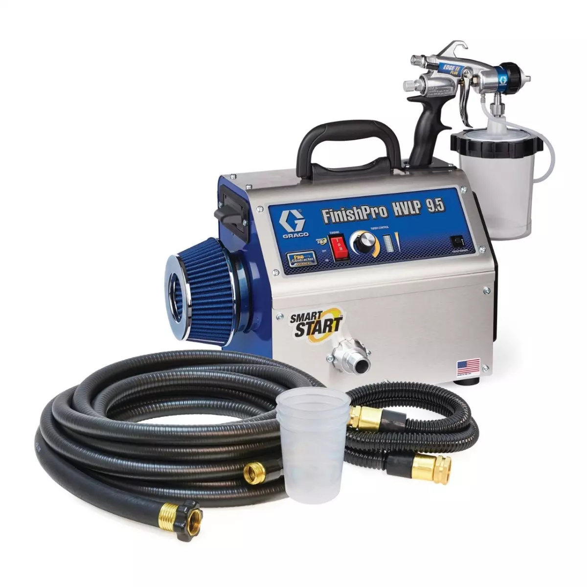 Pulvérisateur FinishPro HVLP 9.5 ProContractor - GRACO - 230V - 17P532 Pulvérisateur FinishPro HVLP 9.5 ProContractor - GRACO - 230V - 17P532
