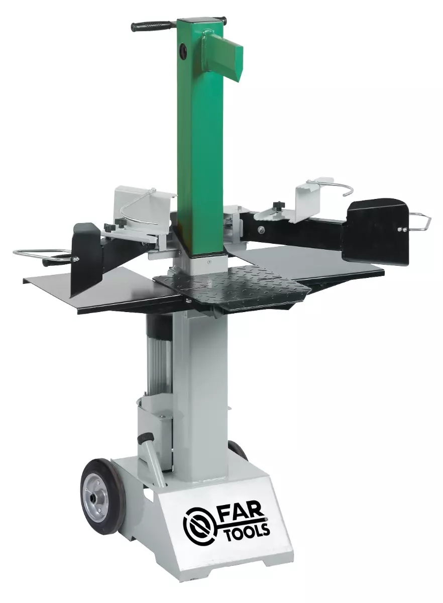 Fendeur de bûche vertical - 3000 W - Force de pression 8T - FAR TOOLS - 182038