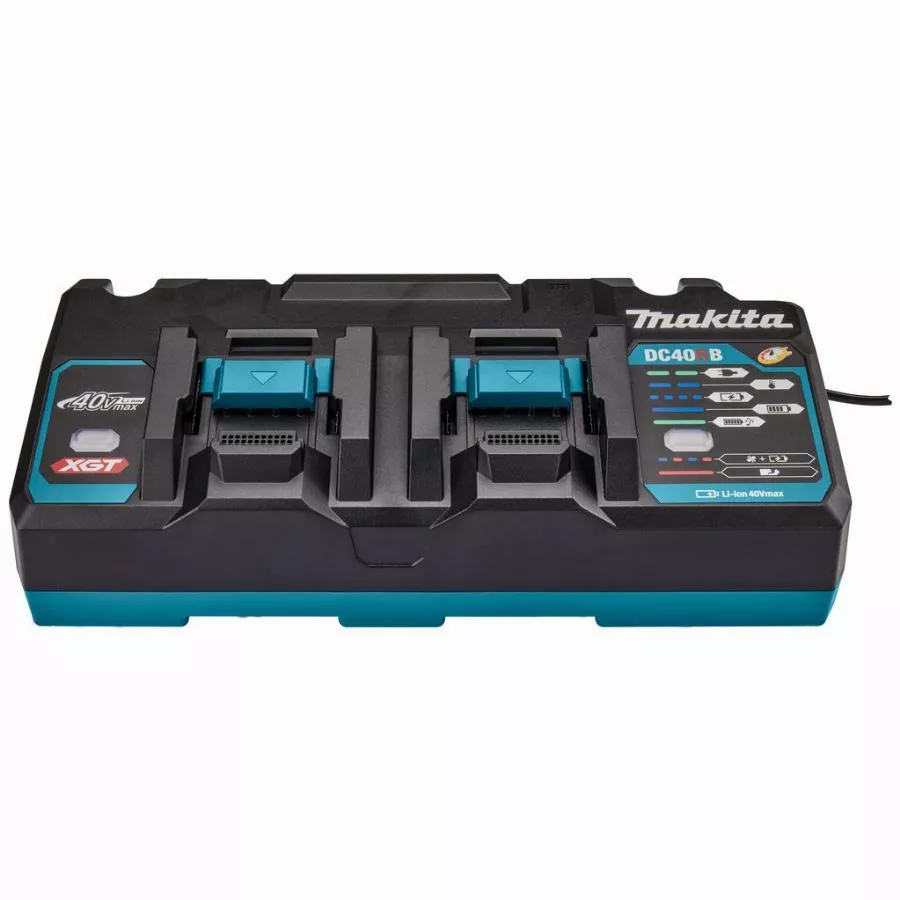 Makita Chargeur rapide Duo XGT DC40RB - 191N09-8 Makita Chargeur rapide Duo XGT DC40RB - 191N09-8