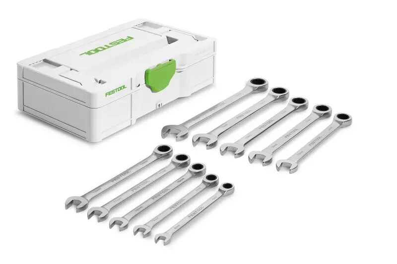 Kit de clés à cliquet SYS3 S 76-RRS-Set - FESTOOL - 578117 Kit de clés à cliquet SYS3 S 76-RRS-Set - FESTOOL - 578117