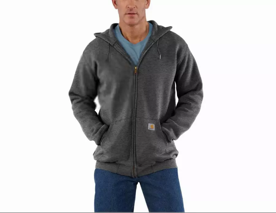 Sweat Capuche Homme Replay Gris Zippé – Taille L, Coton, état Correct