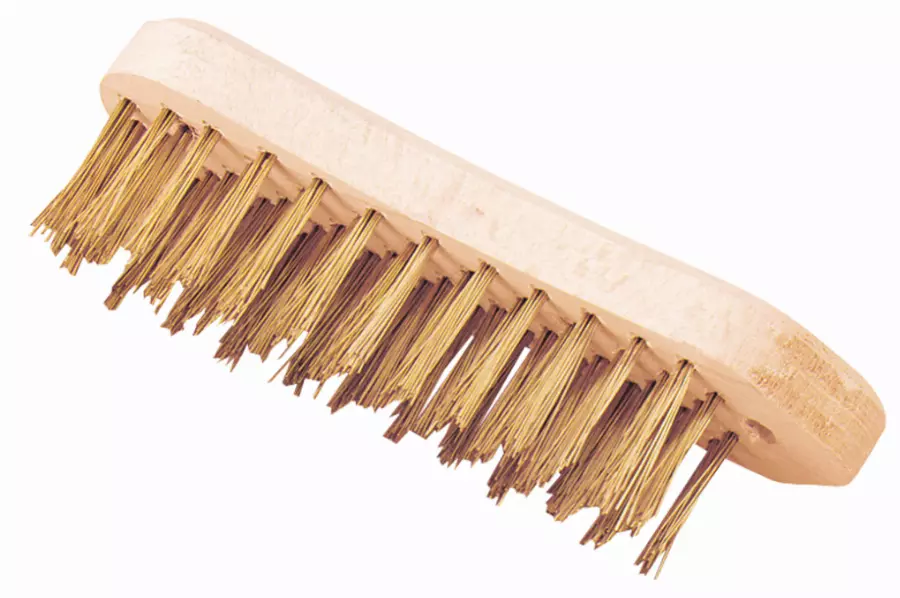 Brosse violon OUTILPARFAIT laitonné souple - 5 rangs - 716000