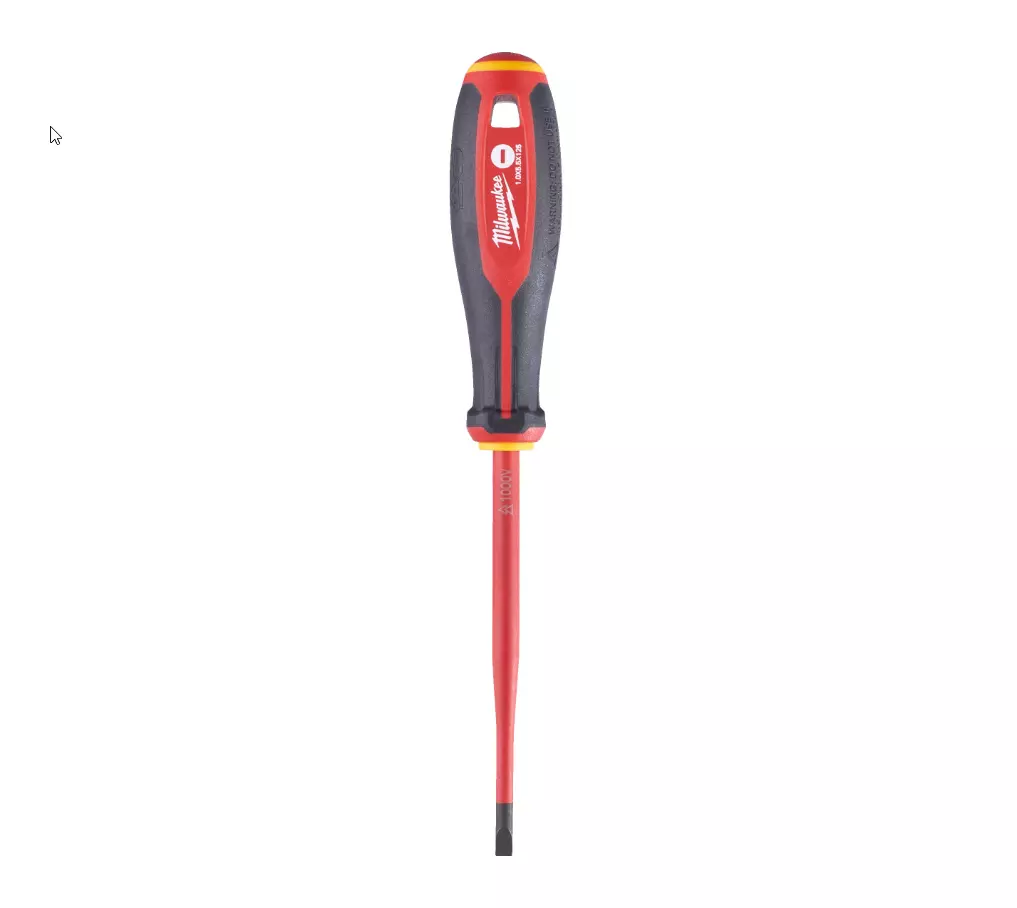 Tournevis TRI-LOBE VDE PLAT - 1.0 X 5.5 X 125 - MILWAUKEE - 4932478716