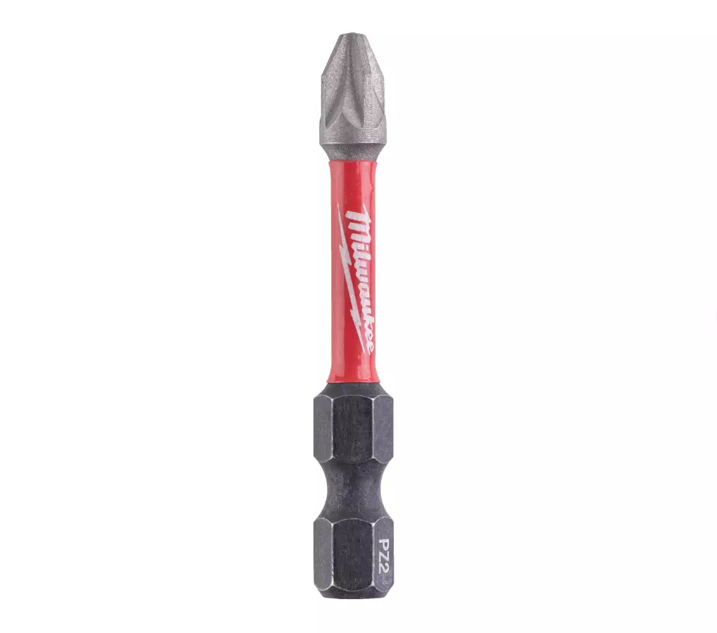 Embouts de vissage pour visseuses à chocs -SHOCKWAVE PZ2 X 50 MM - MILWAUKEE - 4932430865