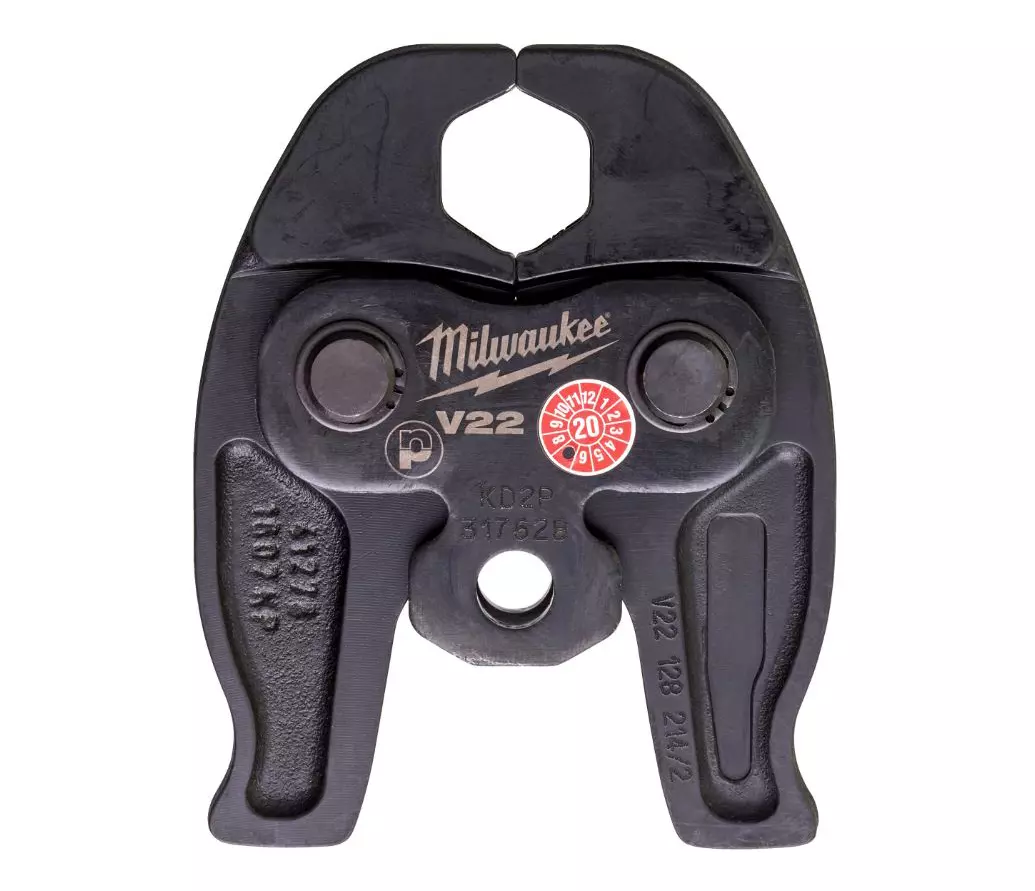 Mâchoires de pinces à sertir - JAW J12 - V22 - 1 PC - MILWAUKEE - 4932430266 Mâchoires de pinces à sertir - JAW J12 - V22 - 1 PC - MILWAUKEE - 4932430266