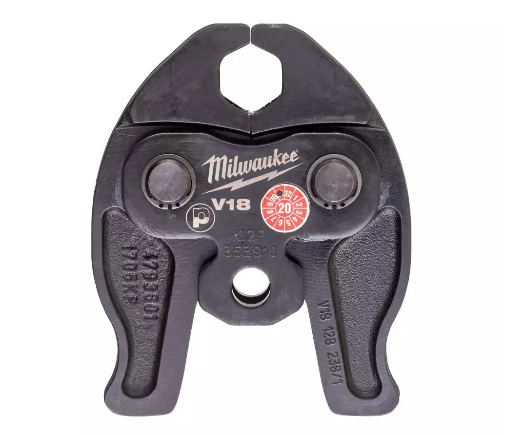 Mâchoires de pinces à sertir - JAW J12 - V18 - 1 PC - MILWAUKEE - 4932430264 Mâchoires de pinces à sertir - JAW J12 - V18 - 1 PC - MILWAUKEE - 4932430264