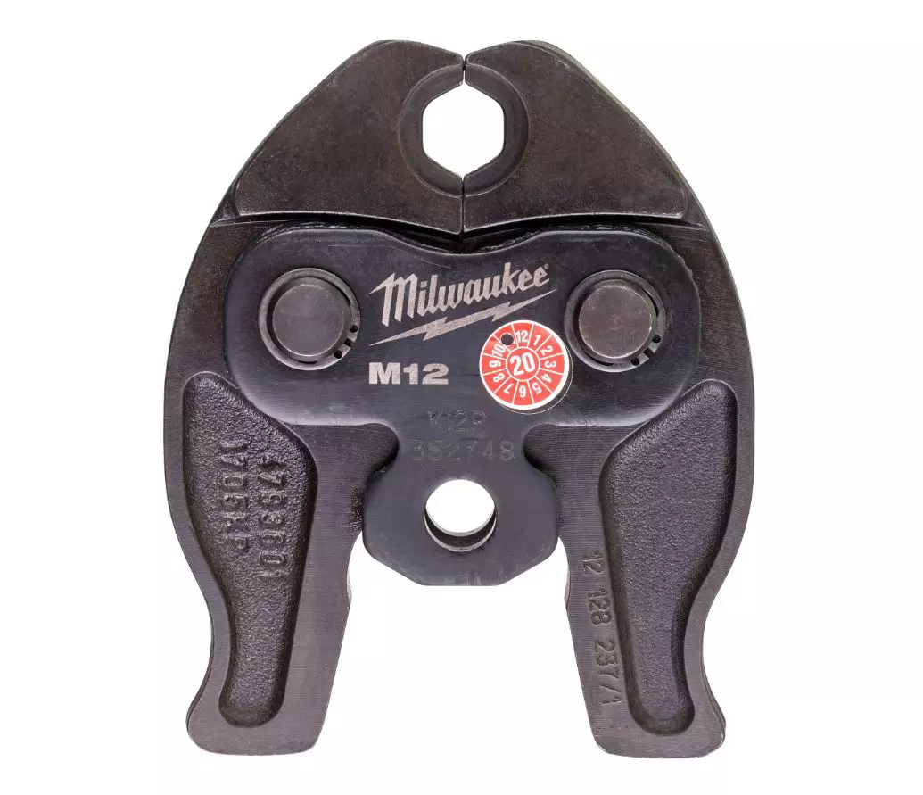 Mâchoires de pinces à sertir - JAW J12 - M12 - 1 PC - MILWAUKEE - 4932430243 Mâchoires de pinces à sertir - JAW J12 - M12 - 1 PC - MILWAUKEE - 4932430243