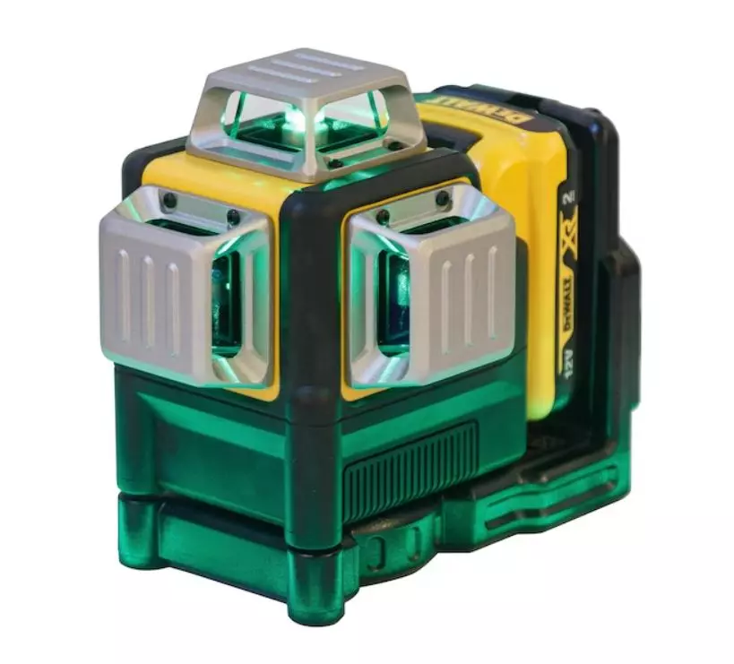 DEWALT - DW0822-XJ - Niveau Laser Croix + Aplomb - Pointeur Horizontal