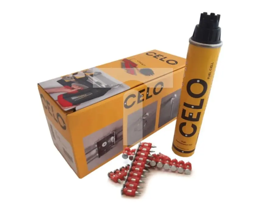 Clous en acier premium XHA pour FORCE ONE - avec cartouche de gaz - CELO - BTE 800 - HASG