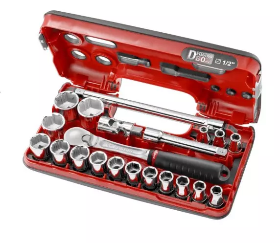 Jeu DBOX de douilles 1/2’’ 6 pans métriques OGV-GRIP - FACOM - SL.DBOX1GRPPB Jeu DBOX de douilles 1/2’’ 6 pans métriques OGV-GRIP - FACOM - SL.DBOX1GRPPB