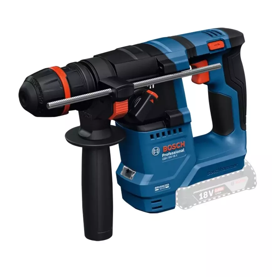 Perforateur GBH 18V-18 X Professional mandrin OneChuck avec KickBack Control, sans batterie, ni chargeur - Livré dans L-Boxx 136 - BOSCH - 0611927102 Perforateur GBH 18V-18 X Professional mandrin OneChuck avec KickBack Control, sans batterie, ni chargeur - Livré dans L-Boxx 136 - BOSCH - 0611927102